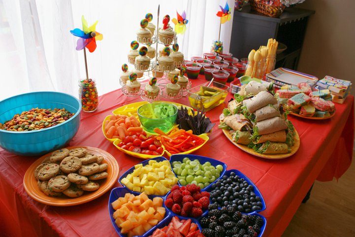 Party Event Foods Table